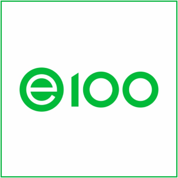 E100 logo